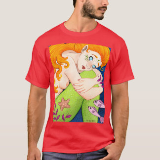 Red Hazard Mermaid T-shirt