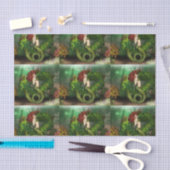 Red Hazard Mermaid Tissuepapier (Craft)