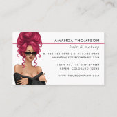 Red Hazard Visitekaartje (Achterkant)