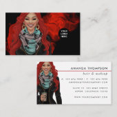 Red Hazard Visitekaartje (Voorkant / Achterkant)