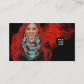 Red Hazard Visitekaartje (Voorkant)