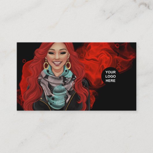 Red Hazard Visitekaartje (Voorkant)