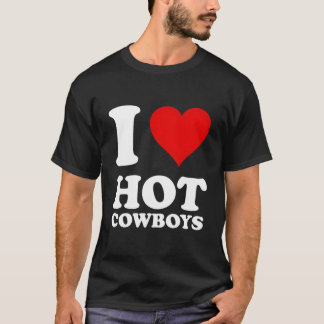 Red He I Love Hot Cow T-shirt