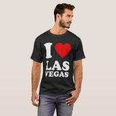Red He I Love Las Vegas T-shirt (Voorkant volledig)