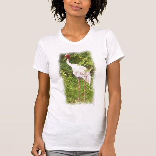 Red head bird shirt (Voorkant)