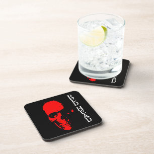 Red Head Drank Coaster Bier Onderzetter