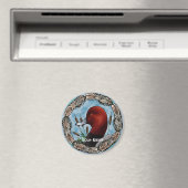 Red Head Duck magneet (Insitu (Vaatwasser))