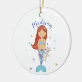 Red Head Little Mermaid Ornament (Links)