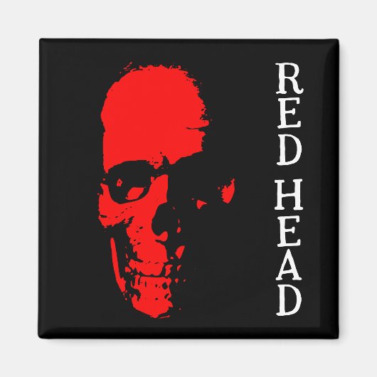 Red Head Magnet (Voorkant)