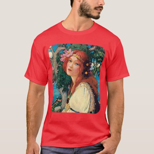 Red Headed Lady T-shirt (Voorkant)