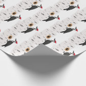 Red Headed Woodpecker Cadeaupapier (Hoek)