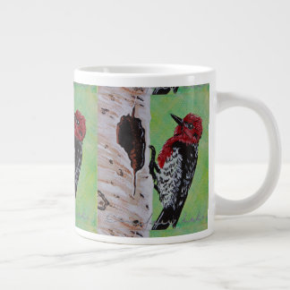 Red Headed Woodpecker Coffee Cup Grote Koffiekop