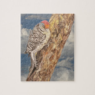 Red Headed Woodpecker Legpuzzel
