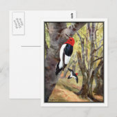 Red-Headed Woodpecker - Robert Bruce Horsfall Briefkaart (Voorkant / Achterkant)