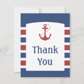 Red Heart Anchor Wedding Bedankt (Voorkant)