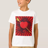 Red Heart Arrow T-shirt (Voorkant)