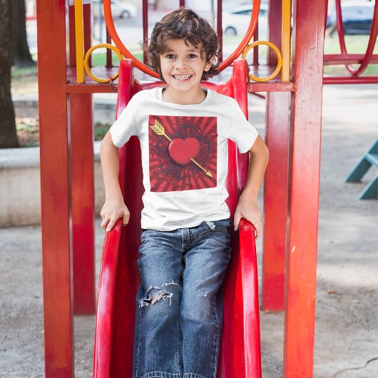 Red Heart Arrow T-shirt