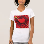 Red Heart Arrow T-shirt (Voorkant)