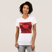 Red Heart Arrow T-shirt (Voorkant volledig)