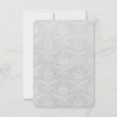 Red Heart-ballonnen Bridal Shower-uitnodiging Kaart (Achterkant)