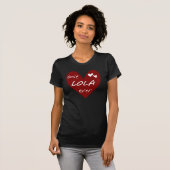 Red Heart Best Lola Ever T-shirts en cadeautjes (Voorkant volledig)
