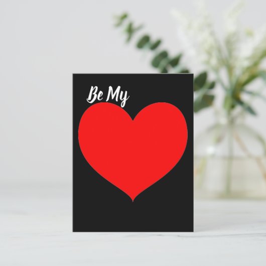 Red Heart Briefkaart (Staand voorkant)