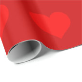 Red Heart Cadeaupapier (Rol Hoek)