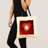 Red Heart canvas tas (Voorkant (product))