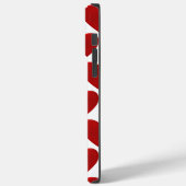 Red Heart Case-Mate iPhone Case (Achterkant / Links)