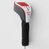 Red Heart Cassette Golfheadcover (Schuin)
