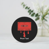 Red Heart Cassette Kaart (Staand voorkant)