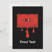 Red Heart Cassette Kaart (Voorkant)