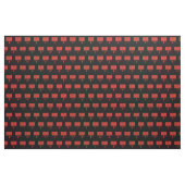 Red Heart Cassette Pattern Stof (Yard (91,4 cm))