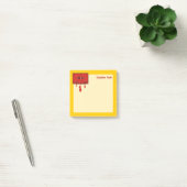 Red Heart Cassette Post-it® Notes (Kantoor)