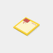 Red Heart Cassette Post-it® Notes (Schuin)
