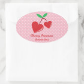 Red Heart Cherries behoudt label White Polka Dot (Tas)