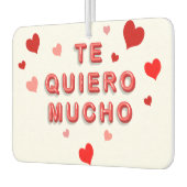 Red Heart Confetti Te Quiero Mucho 3d Letters Luchtverfrisser (Links)