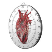 Red Heart Dartbord (Voorkant Rechts)