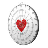 Red Heart Dartbord (Voorkant Rechts)