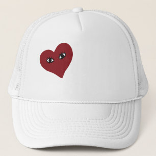 Red Heart Eyes Trucker Pet