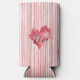 Red Heart Flame Love Seltzer Blikjeskoeler