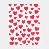 Red Heart Fleece Blanket (Voorkant)