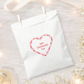 Red Heart gepersonaliseerd Bedankzakje (Geknipt)