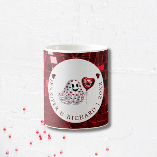 Red Heart Ghost Valentijns Koffiemok