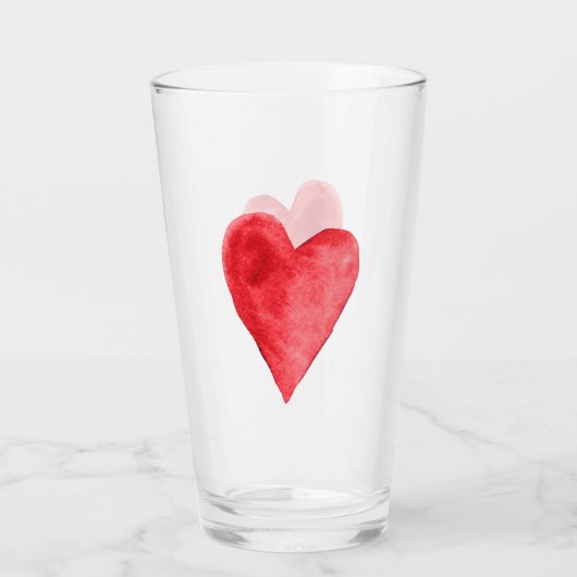 Red Heart Glas (Achterkant)