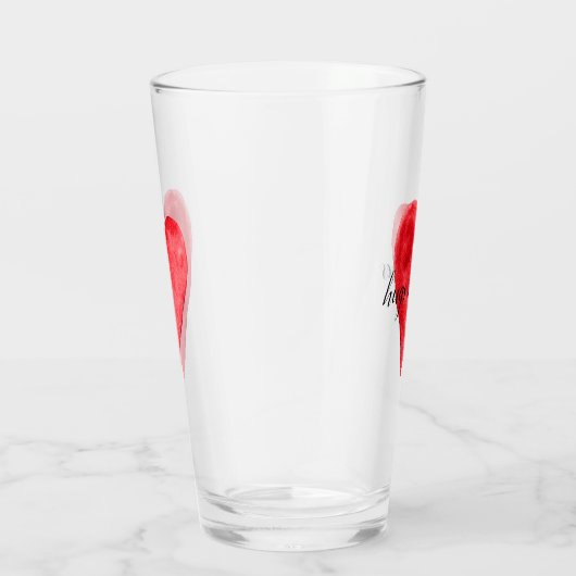 Red Heart Glas (Rechts)