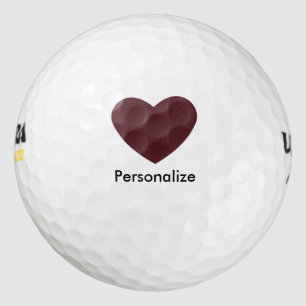 Red Heart Golfballen