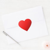 Red Heart Hart Sticker (Envelop)