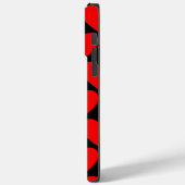 Red Heart Hoesje-Mate iPhone Case (Achterkant / Links)