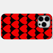 Red Heart Hoesje-Mate iPhone Case (Achterkant (horizontaal))